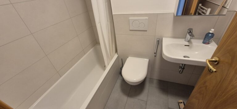 Wohnung Oberschleissheim Badezimmer 1 3 768x355